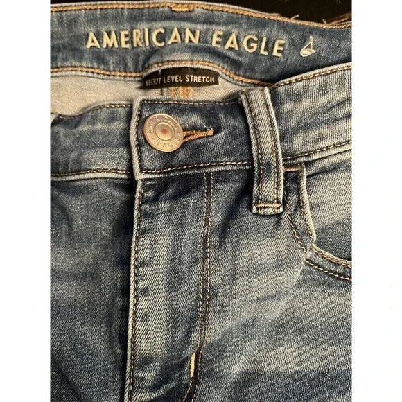 American Eagle Women’s Jeans Next Level Stretch High Rise Jegging Size 4 Regular - Picture 4 of 7